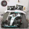 Mercedes F1 Racer Lewis Hamilton 3D Print Duvet Cover