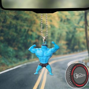 Pokemon Gym Bros Muscle Squirtle Funny Christmas Tree Decorations 2023