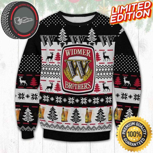 Widmer Brothers Beer Ugly Christmas Sweater